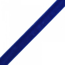 Лента 'Бархотка' арт.с3513 рис.8319 шир. 20мм цв.синий
