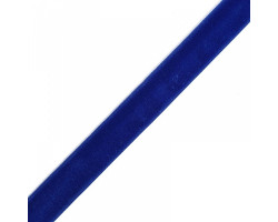 Лента 'Бархотка' арт.с3513 рис.8319 шир. 20мм цв.синий