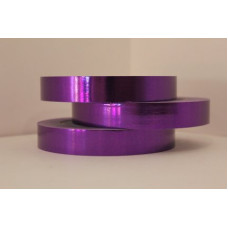 RUG.M211 Лента металл 2см х 50ярд цв.фиолетовый