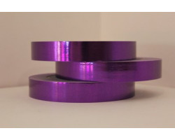 RUG.M211 Лента металл 2см х 50ярд цв.фиолетовый