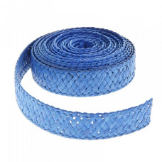 СЛ.912054 Лента декоративная плетёная синяя 2 см А