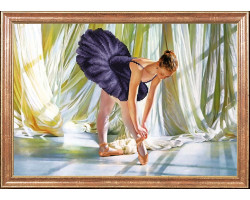 Рисунок на ткани арт.МК- КС086 'Балерина' 39х27 см