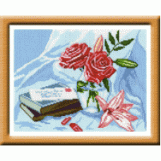 Рисунок на канве арт.МП-24х30-0316 Розы