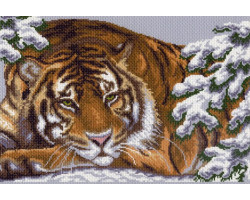 Рисунок на канве арт.МП-37х49 - 0356 Амурский тигр