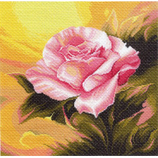 Рисунок на канве арт.МП-41х41 - 1111 Розовая прелюдия