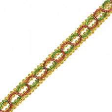 Кружево вязаное арт.13-5512 шир.1,5 см уп.18,28м