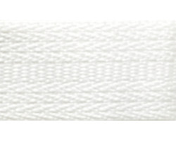 Молния рулонная спираль №5-N 13g/m цв.F101 белый упак.100м
