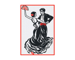 Набор для вышивания 'МП Студия' арт.НВ-096 'Танец любви' 34х51 см
