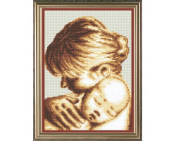 Набор для вышивания 'МП Студия' арт.НВ-139 'Мой малыш (беж)' 18х24 см