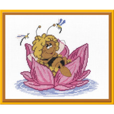 Набор для вышивания 'МП Студия' арт.НВ-204 'Пчелка' 22х24 см