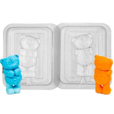 Пластиковая форма 3D арт.ШЕ26214 'Медведь Тедди'