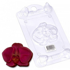 Пластиковая форма арт.ШЕ.24807 'Цветок орхидеи'