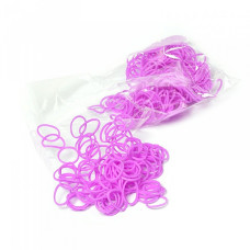 Набор для плетения браслетов Loom Bands цв.фиолетовый 300 шт