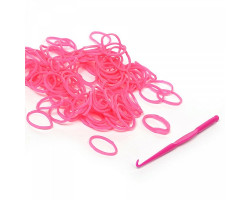 Резиночки для плетения арт.КЛ.22875 цв.розовый