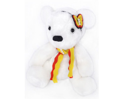 Набор для изготовления игрушек из меха арт.MM-008 Белая медведица 25 см