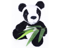 Набор для изготовления игрушек из меха арт.MM-023 Панда с бамбуком 30 см