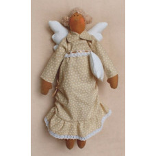 Набор для изготовления текстильной игрушки арт.А001 'Angel's Story' 36см Ваниль