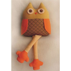 Набор для изготовления текстильной игрушки арт.OW001 'OWL`S Story' 29см Ваниль