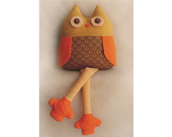 Набор для изготовления текстильной игрушки арт.OW001 'OWL`S Story' 29см Ваниль