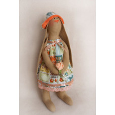 Набор для изготовления текстильной игрушки арт.R001 'Rabbit's Story' 29см Ваниль