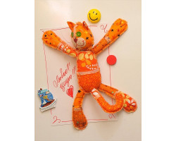 Набор для изготовления текстильной игрушки с магнитами в стиле пэчворк арт.ПМ-801 'Мартовский кот' 3