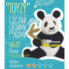 Набор для изготовления текстильной игрушки Toyzy арт.TZ-F014 'Панда' Валяние