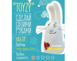 Набор для изготовления текстильной игрушки Toyzy арт.TZ-F015 'Зайчик' Валяние Начальный