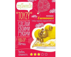Набор для изготовления текстильной игрушки Toyzy арт.TZ-M002 'Овечка' Смешанный