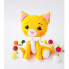 Набор для изготовления текстильной игрушки Tutti 'Котенок Апельсинка' арт.03-07