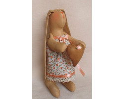 Набор для изготовления текстильной куклы 24см 'Rabbit's Story' арт.R004-1 Ваниль