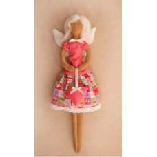 Набор для изготовления текстильной куклы арт.015 'Angel's Story' 43см Ваниль