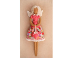 Набор для изготовления текстильной куклы арт.015 'Angel's Story' 43см Ваниль
