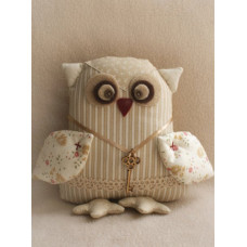 Набор для изготовления текстильной куклы арт.OW002 'OWL'S STORY' 21см Ваниль