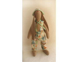 Набор для изготовления текстильной куклы арт.R002 'Rabbit's Story' 29см Ваниль