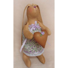 Набор для изготовления текстильной куклы арт.R004 'Rabbit's Story' 24см Ваниль