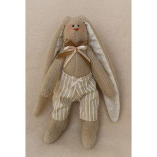Набор для изготовления текстильной куклы арт.R006 'Rabbit's Story' 20см Ваниль