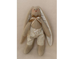 Набор для изготовления текстильной куклы арт.R006 'Rabbit's Story' 20см Ваниль