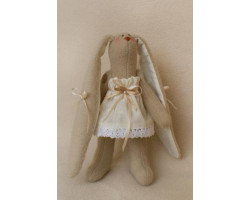 Набор для изготовления текстильной куклы арт.R007 'Rabbit's Story' 20см Ваниль