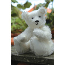 WIT.A53200 Набор для изготовления вальдорфской игрушки DE WITTE ENGEL 'Белый медвежонок' h=18см
