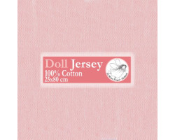 WIT.T10103 Телесный трикотаж для вальдорфских кукол DE WITTE ENGEL 25*80см цв.розовый