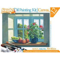 Набор для творчества Easy Art арт.737006 набор для живописи №6 'Цветы на окне'