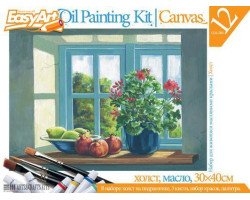 Набор для творчества Easy Art арт.737006 набор для живописи №6 'Цветы на окне'