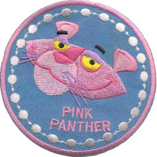 Нашивка арт.НРФ.06531123 PINK PANTHER - Розовая Пантера