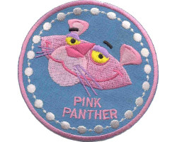 Нашивка арт.НРФ.06531123 PINK PANTHER - Розовая Пантера
