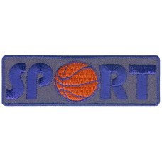 Нашивка арт.НРФ.15612169 Спорт-баскетбол серый