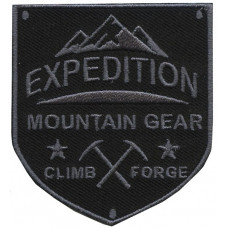 Нашивка арт.НРФ.17142185 Expedition Mountain Gear цв. черный