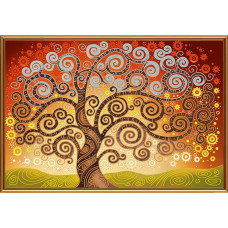 Рисунок на ткани бисер 'НОВА СЛОБОДА' арт.МАХ.БИС 0282 'Дерево счастья'