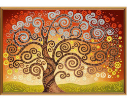Рисунок на ткани бисер 'НОВА СЛОБОДА' арт.МАХ.БИС 0282 'Дерево счастья'