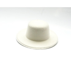 Шляпа арт.КЛ.24348 (круглая) 10см цв.молочный уп.2 шт