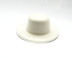 Шляпа арт.КЛ.24348 (круглая) 10см цв.молочный уп.2 шт